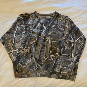 Vintage Camo Crewneck Sweatshirt